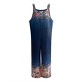 thumbnail image 4 of SDNall Jumpsuits for Women Casual Fashion Pants Overalls Rompers Printed Buttons Suspender Jumpsuit Womens Romper Sizes:S-5XL, 4 of 9