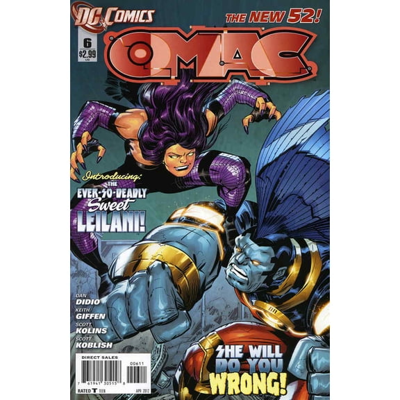 O.M.A.C. (3rd Series) #6 VF ; DC Comic Book