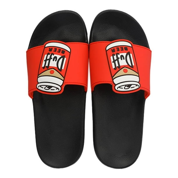 Sandalias Simpsons para Hombre Talla 29 Color Negro