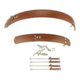 thumbnail image 3 of koolsoo Folding Bike Mudguard Front & Rear Fenders Mud Guard Set for Outdoor 16inch Brown, 3 of 9