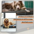 thumbnail image 2 of Laifug Washable Dog Bed Waterproof Fabric Egg Crate Foam Supportive Pet Bed 44" x 32"x4" Non-Slip Bottom, 2 of 7