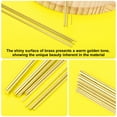 thumbnail image 5 of 20Pcs Brass Round Rods, 1.5mm OD x 200mm Length Solid Stock Lathe Bar for Crafts, 5 of 6