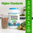 thumbnail image 3 of Orgain® Organic Protein™ + Greens Powder - Plant Based Creamy Chocolate Fudge, 3 of 9