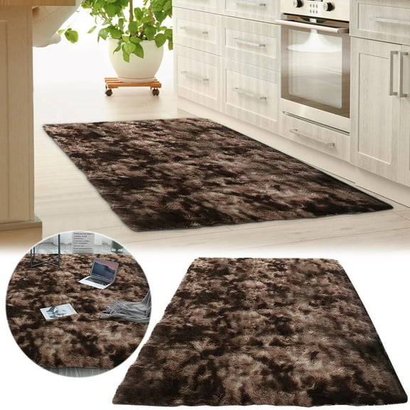 ABPWLY Home Super Soft Area Rug Non Slip Modern Plush Carpet for Living Room Bedroom Home Decor 4x6 Feet Grey Christmas