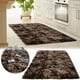 thumbnail image 1 of Alfombra de microfibra súper suave - Alfombra rectangular moderna para interior en salón y dormitorio, decoración antideslizante y lavable, 1 of 2