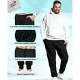 thumbnail image 5 of Fathers Day Dad Joggers for Men Mens Sweatpants with Pocket Gift Fleece Joggers Dad Bod Gray XX-Large, 5 of 7
