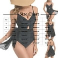 thumbnail image 3 of Swim Suits for Women 2025 Two Piece Womens One Piece Swimsuits Tummy Control Womens Bathing Suits One Piece Deal of The Day Clearance, 3 of 8