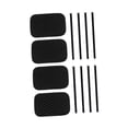 thumbnail image 1 of 4 Piezas Bunk Bed Ladder Pads Funda Protectora con Correas Ajustables Diseño Antideslizante Y Acolchado Cómodo en Nylon Y Poliéster Fácil Mantenimient, 1 of 10