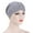 Gray, variant on Women Beaded Hair Cover Muslim Bonnet Turban Hat Hijab Cap Chemo Cancer Turbans Islamic Prayer Hats