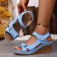 thumbnail image 4 of DAFEI Sandales Femmes Habillées à Plateforme Compensée Sandales Légères d'Été à Bride Sandales Décontractées de Vacances Augmenter la Hauteur Chaussures Rétro de Villégiature, 4 of 7
