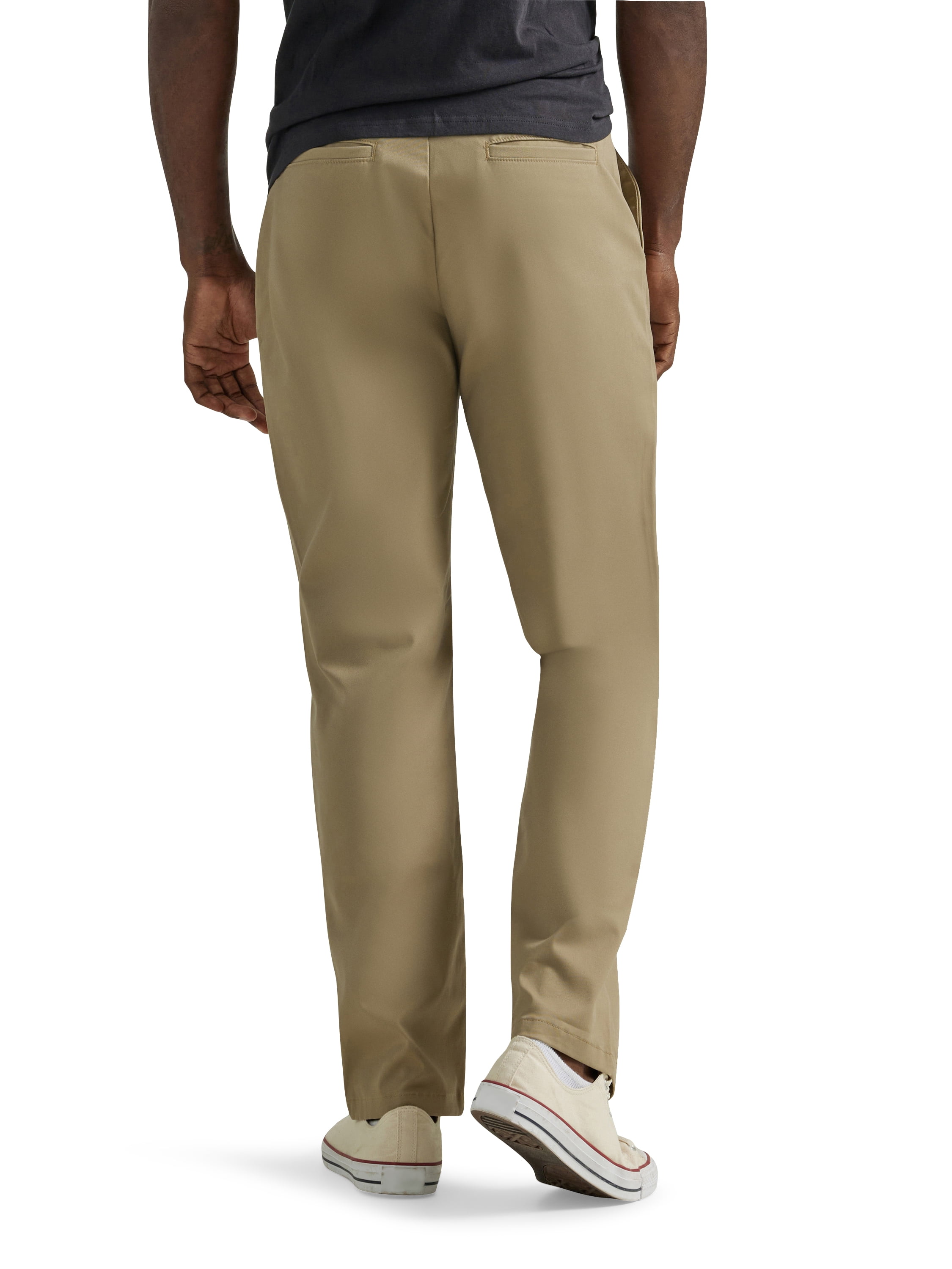 Lee® Men's Legendary Flat Front Relaxed Straight Pant with Wrinkle Resist