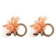 thumbnail image 3 of Servilleteros de flores Sincero Juego de 2 para bodas o fiestas, 3 of 10