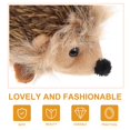 thumbnail image 2 of Erizo de peluche, muñeco de erizo de dibujos animados, adorable erizo de peluche, juguete de simulación de animal, 2 of 4