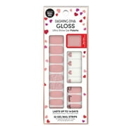 Dashing Diva Gloss Ultra Shine Gel Palette Nail Strips Valentine Edition GS204 Love Notes