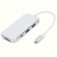 thumbnail image 1 of 8 in 1 Hub TypeE C to HDMI(4K/30Hz)+Memory/TF Card+USB+3.5 mm Audio Jack+PD Docking Station, 1 of 5