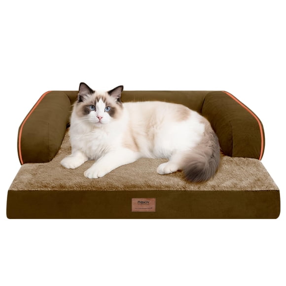 Cama ortopédica para mascotas MEKIY para perros pequeños, 51 x 38 x 15 cm