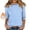 Sky Blue, variant on Womens Long Sleeve Shirts Basic 2026 Lightweight Casual Loose Shirts Chic Spring Fall Pullover