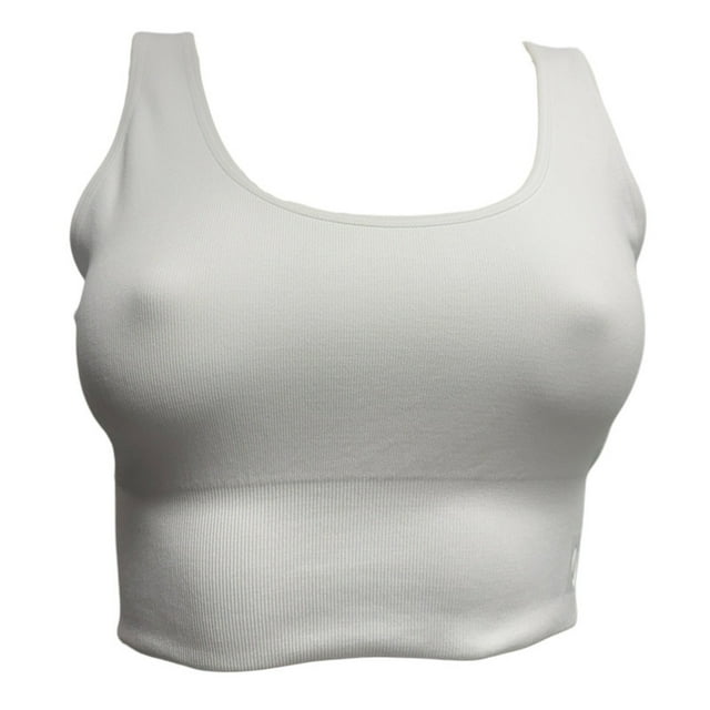 Top Seamless Marel para Mujer, Blanco Talla EG