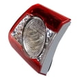 thumbnail image 4 of KarParts360 For Toyota Corolla 2011 2012 2013 Tail Light Assembly Passenger Side | Inner | Clear & Red Lens | Chrome Housing | With Backup Light | Replacement For TO2803108 | 8158112170, 4 of 7