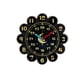 thumbnail image 3 of Reloj de pared creativo para niños, reloj analógico educativo de aprendizaje, silencioso y decorativo. Negro, 3 of 8