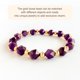 thumbnail image 5 of Uxcell 4mm Cuentas Espaciadoras Llenas, 90Pcs Cuentas de Bola Redonda de Metal Dorado de 14K para Hacer Joyería de Pulsera Collar DIY, 5 of 6