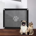 thumbnail image 1 of Magic Pet Gate 39.3" x 31.5" Puerta de malla de seguridad para perros y gatos Barreras de pantalla portátiles para cachorros para escaleras, puertas y pasillos, 1 of 5