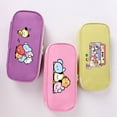 thumbnail image 4 of KPOP BTS BT21 Estuche para bolígrafos Monedero Bolsa de almacenamiento para lápices Bolsa de papelería de lona, 4 of 4