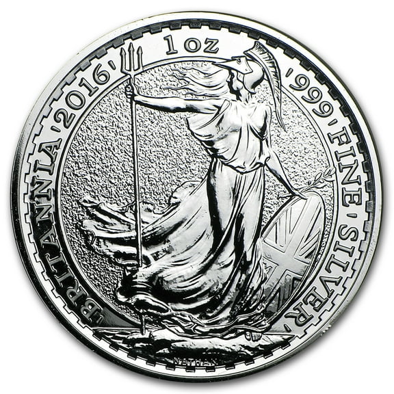 2016 Great Britain 1 oz Silver Britannia BU