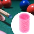 thumbnail image 1 of DYNWAVECA Billiard Cue Ferrule, Replacement Pool Cue Ferrule, Snooker Pool Repair Accessory, Professional Portable Pool Stick Tip , Pink, 1 of 9