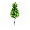 thumbnail image 2 of Artificial Flowers & UV Resistant with Ground Spike, Outdoor & Indoor Fake Spike Plants for Lawn, Yard, Garden & Home Decoration,Green, 2 of 6