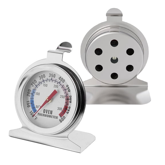 Oven Thermometer with Dual °C/°F Scale, Large Dial, Heat Resistant for Cooking & Baking, Battery-Free, Accurate Measurement Kitchen Tools