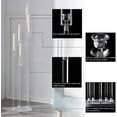 thumbnail image 3 of VINCIGANT Acrylic 5 Arm Floor Candle Holders,45.7in Candelabra for Table Decoration,Wedding,Home Decor,Fit  Fit 0.86 LED Candle, 3 of 10