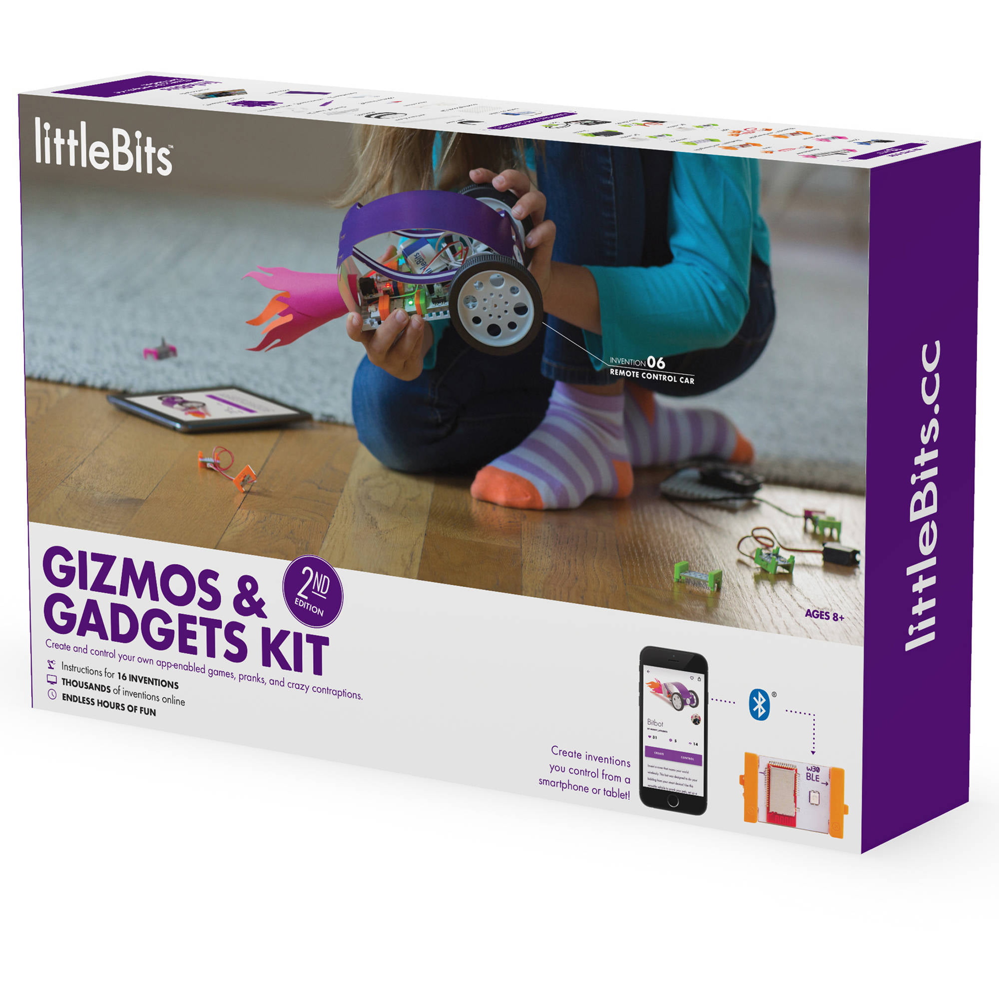 littleBits - Gizmos & Gadgets Kit, 2nd Edition 
