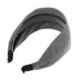 thumbnail image 5 of Unique Bargains 1 Pc Large Wide-side Headband 6.5"x4.33" Light Gray, 5 of 6