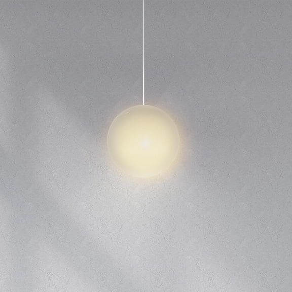 WHAMVOX  Globe Pendant Shade Small Globes Frosted Glass Lampshade