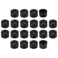 thumbnail image 1 of Juego de 20 tapones para tornillos de rueda de coche, color negro, 17 mm, 1 of 1