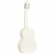 Ortega R121WH Full-Size Family Series Classical Guitar White