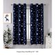 thumbnail image 4 of Bearachild 2 unids/set de cortinas para sala de estar a precio asequible, suaves y acogedoras con colores fáciles de combinar, cortinas térmicas Sombras de ventana Azul marino 132*160, 4 of 6
