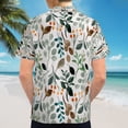thumbnail image 6 of High Quality Hawaiian Shirts for Men Short Sleeve Aloha Beach Shirt Floral Summer Casual Button Down Shirts Blouses EHZCNV, 6 of 7