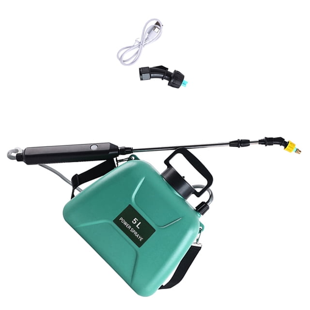 Bewildely Supercharge Garden Riego con regadera eléctrica Pulverizador eléctrico Pulverizador eléctrico Aplicaciones amplias de jardín Jardín y Patio