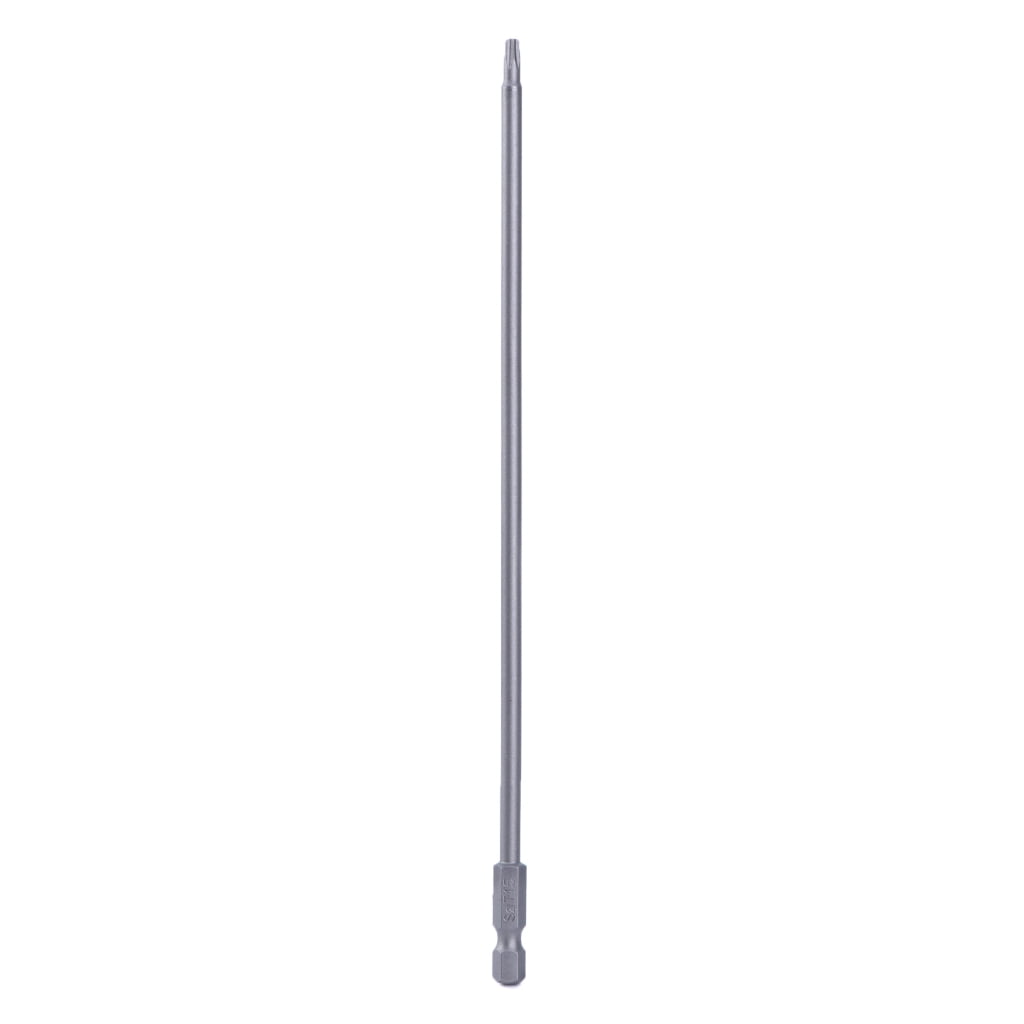 11PCS Torx Head Screwdriver Bit Set Magnetic 1/4" Hex Steel 3Inch Long Drill Bit Security Torx Bit