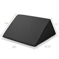 thumbnail image 2 of Saloniture Triangle Wedge Massage Table Bolster Pillow, Extra Large - 19 x 12 x 20 x 15.5 Inch - Black, 2 of 7