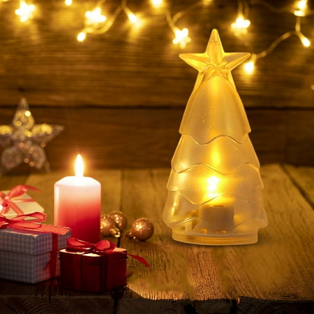 

Christmas Night Lights Bubble Sleep Friendly For Kitchen Mini Tree Light Shape Warm Yellow To Create A Atmosphere Suitable Living Room Bedroom And Bathroom