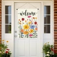 thumbnail image 6 of Spring Summer House Flag 28x40 Inch Double Sided Outside Welcome Wildflower Daisy Floral Outdoor Seasonal Decorative Large Garden Flag Decor, 6 of 7