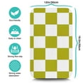 thumbnail image 5 of Cute Checkered Coffee Drying Mat Super Absorbent Diatom Mud, Easy to Clean, Perfect Accessory for Kitchen & Coffee Bar, Coffee Mat Retro Aesthetic, 195x12in, 5 of 7