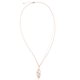 thumbnail image 1 of Rhinestone Simple Hoja Grande Colgante Collar Cadena Larga Joyería Oro / Plata, 1 of 9