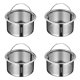 thumbnail image 2 of 2/4pcs Kitchen Sink Strainer Stopper Stainless Steel Drain Basket Waste Plug, 2 of 11