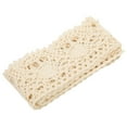 thumbnail image 3 of LYUMO 10 Yards Lace Trim Lace Ribbon 4cm Width for Tablecloth Curtain Clothes Decoration, Beige, 3 of 8