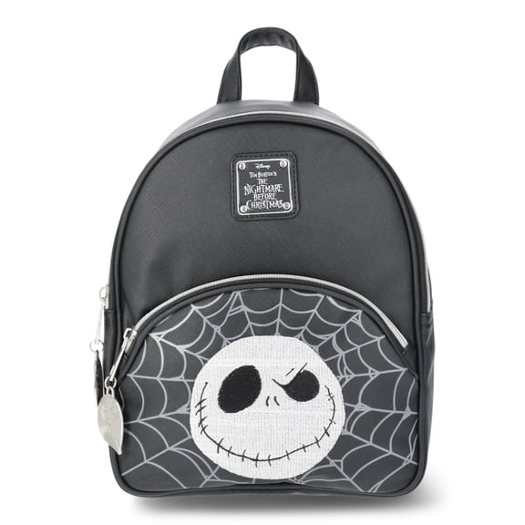 Disney Nightmare Before Christmas Jack Skellington Women's Mini Backpack, Black