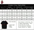 thumbnail image 5 of Cartoon Cat T-shirt Black and pink T-shirt Unisex tees Casual Short sleeve, 5 of 5
